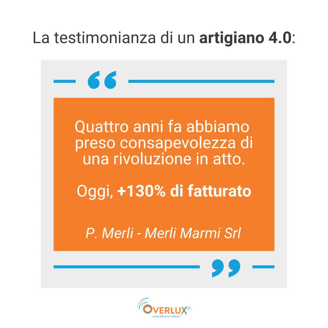 Overlux - La testimonianza di un artigiano 4.0