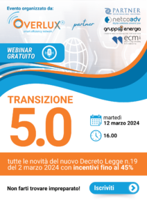 Immagine di anteprima - Locandina webinar Transizione 5.0