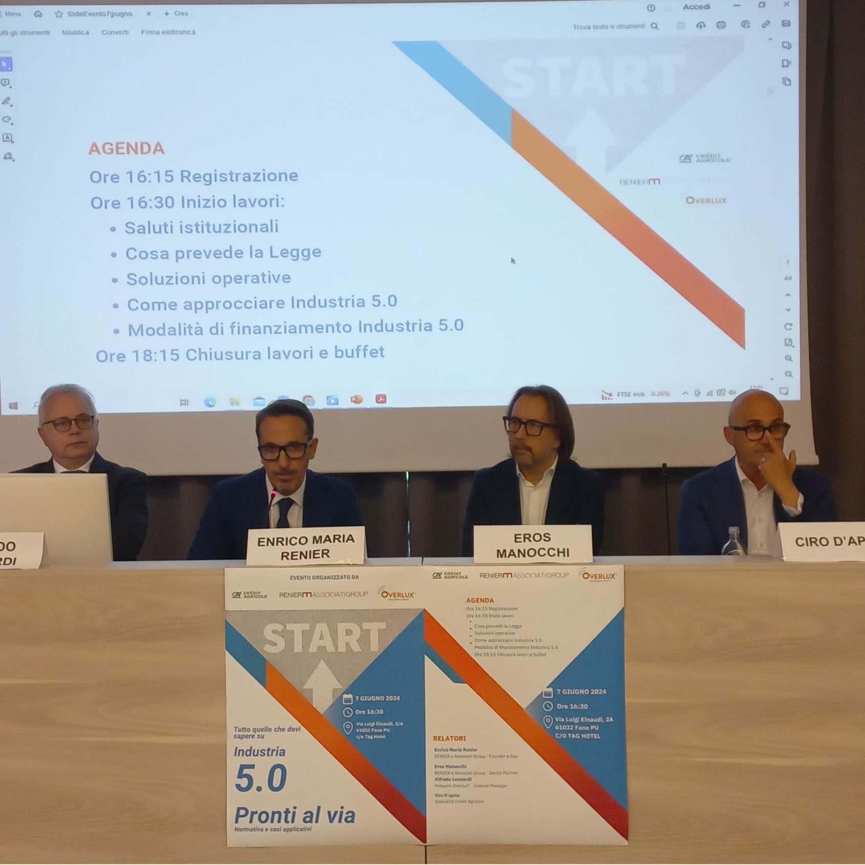 Overlux® - Evento 5.0 Pronti al via - I relatori